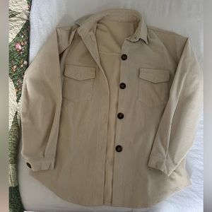 Button up layering top